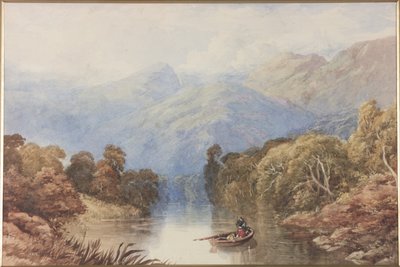 Am Loch in der Nähe von Killin Perthshire von Thomas Miles II Richardson